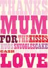 Kisses Hugs Snuggles Cake Mother