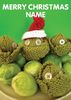 Knitted Sprouts Christmas Card