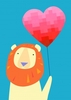 Lion Heart Balloon Valentine