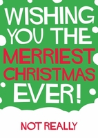 Merriest Christmas Card DM1495