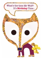 Mr Wolf Birthday Card