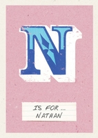 N Alphabet card