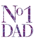 no 1 dad fathers day card