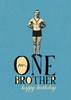 No.1 Brother Birthday Card