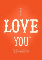 Not Legally Binding Valentine