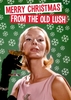 Old Lush Christmas Card DM1485