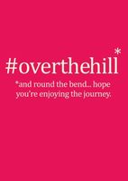 overthehill Bon Voyage Card