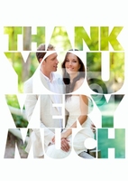 Photo Fill Photo Upload Thank You Card