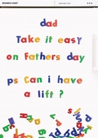 PS Can I have a lift Fathers Day Card BC1169