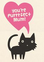 Purrrfect Mum Mothers Day Card