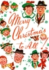Retro Xmas Christmas Card