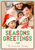 Ribbon Type Christmas Photo Card