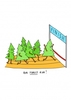 Run Forest Run Funny Christmas Card WB1093