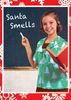Santa Smells Christmas card KK1082