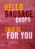 Sausage Chops Valentines Card
