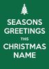Seasons Greetings Personalised Keep Calm Card