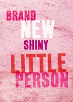 Shiny Little Person Girl New Baby Card