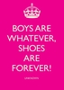 Shoes Forever Birthday Card
