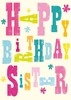 Sister Birthday Card