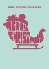 sleigh personalised christmas card
