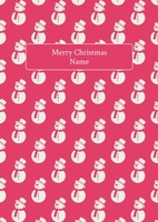 Snowman Personalised Christmas Card