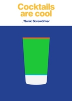 Sonic Screwdriver Recipe Card