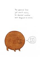 Spherical Bear General Card OD1048