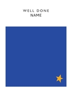 Star Personalised Well Done Card