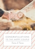 Striped Photo Wedding Card
