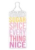Sugar spice New Baby Card
