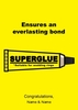 Superglue Congratulations Card FF1059