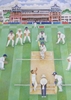 Test Cricket by Alfred Daniels Art Card
