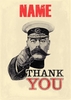 Thank You Personalised Card