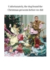 The dog Christmas Card