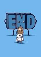 The End is Near Funny General Card WB1006