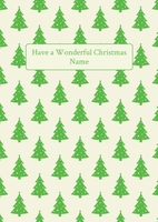 Tree Personalised Christmas Card