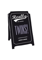 Twins! Personalised New Baby Card