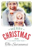 Vintage Photo Christmas Card