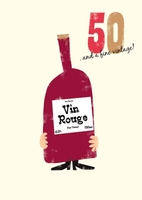 Vintage 50 Birthday Card