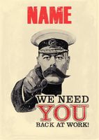 We Need You Get Well Soon Card