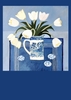 White Tulips by Jill Leman ARWS Art Card