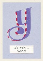 Y Alphabet card