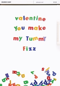 You Make My Tummy Fizz Valentines Card