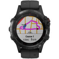 Garmin Fenix 5 Plus GPS Watch - Black
