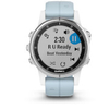 Garmin Fenix 5S Plus GPS Watch - White/Sea Foam Band