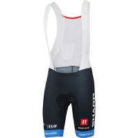 Garmin Sharp Team Replica Bodypaint Aero Bib Shorts - Black - S SBlack