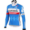 Garmin Sharp Team Replica Windstopper Winter Jacket - Blue/White/Red - XL XLBlue/White/Red