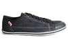 LEVIS Denim Plimsolls BLACK