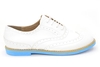 LIZA Two Tone Eva Sole Brogues WHITE