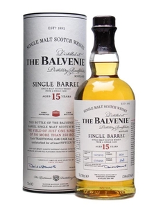 Balvenie 15 Year Old / Single Barrel Speyside Whisky